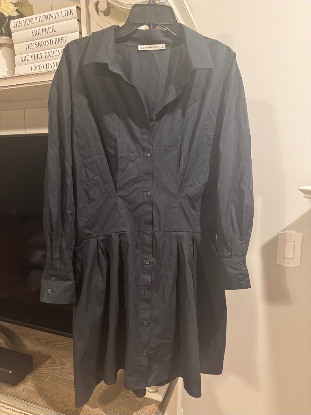Abercrombie & Fitch long-sleeve shirt dress - Picture 2 of 6